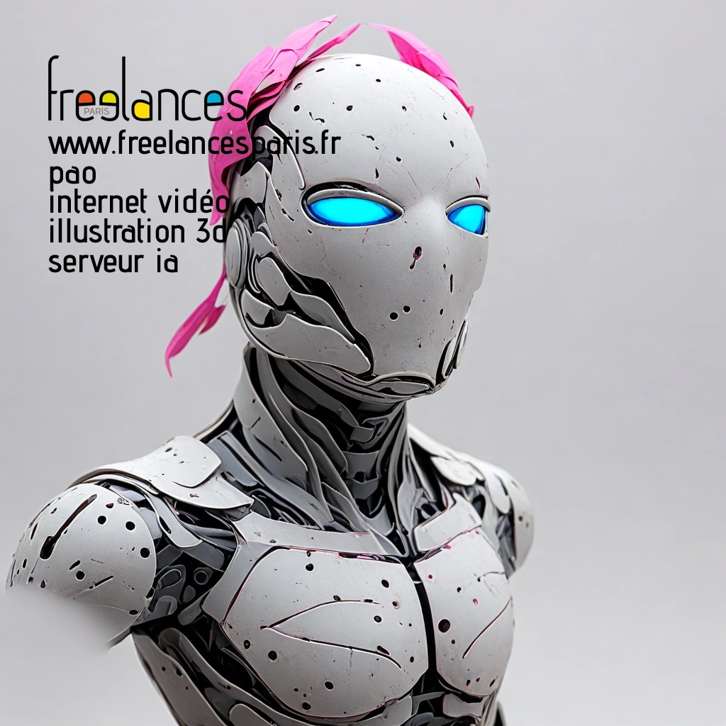 Pao mise en page internet vidéo illustration 3d serveur image IA générative AI freelance paris studio de création magazines BZW3GSY0